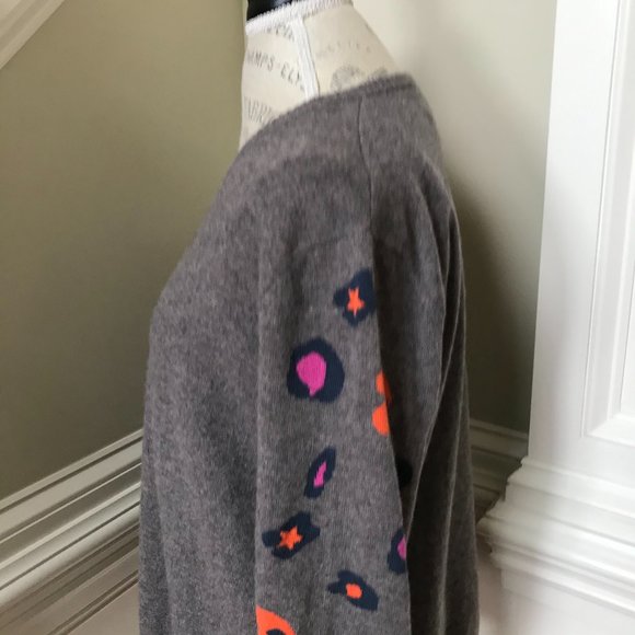 WYSE London 100% Cashmere Sweater 2 Medium V-Neck - Picture 9 of 12